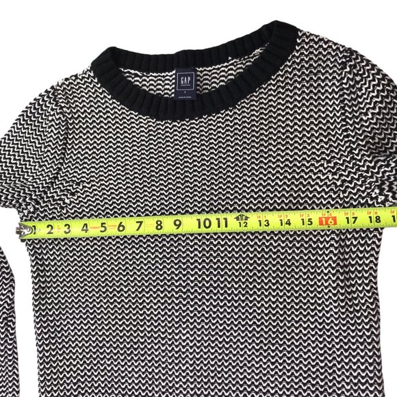 GAP Maternity Chunky Knit Long Sweater Dress. Striped Chevron Stripe Women's S - Picture 5 of 8